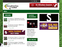 Tablet Screenshot of haaglandenvoetbal.nl
